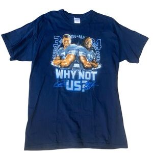 Vintage Rare NFL Seattle Football “Why Not Us?” Russell & Lynch